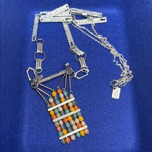 Anne Marie Chagnon Colourful Beaded Necklace
